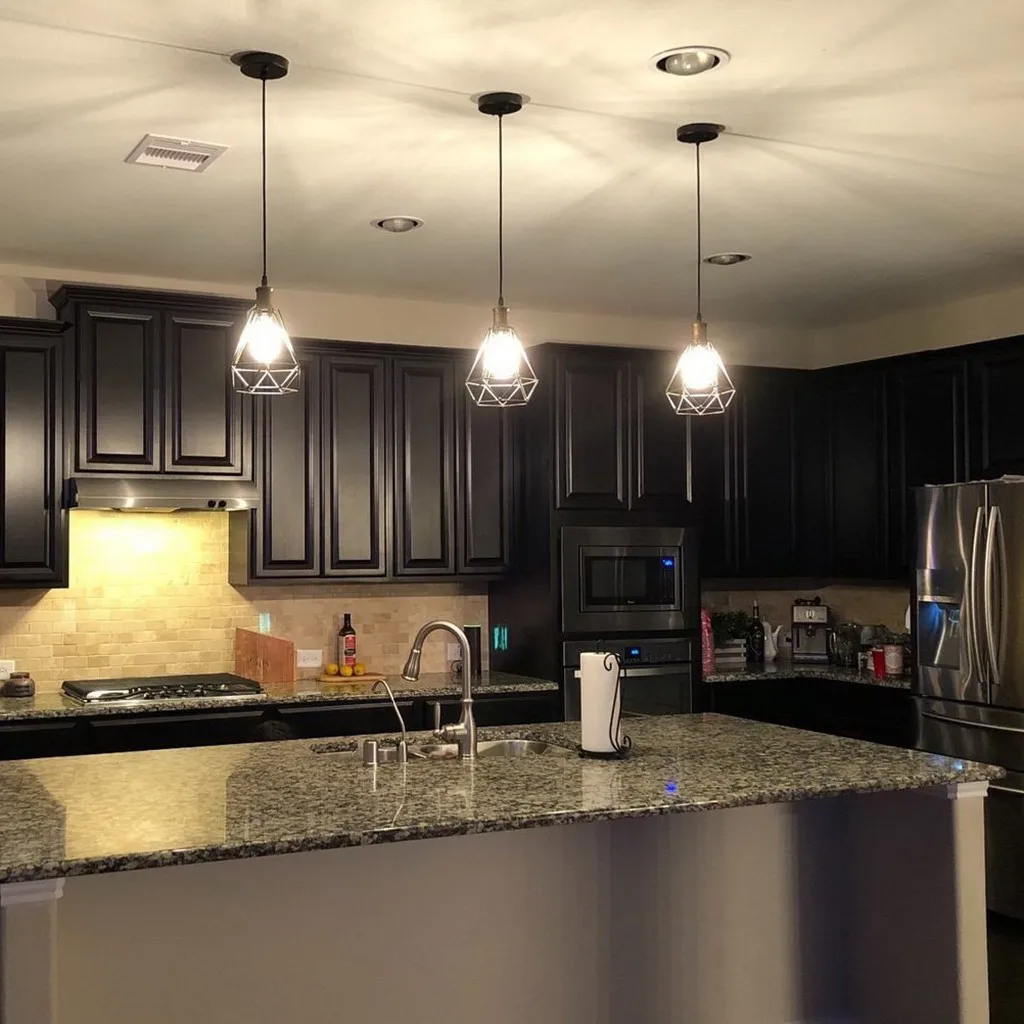 Комнатный светильник современный скандинавский винтажный в индустриальном