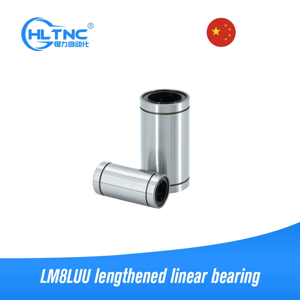 1 шт. сплошной полимер удлиненная втулка оптическая ось линейный подшипник LM8LUU 8