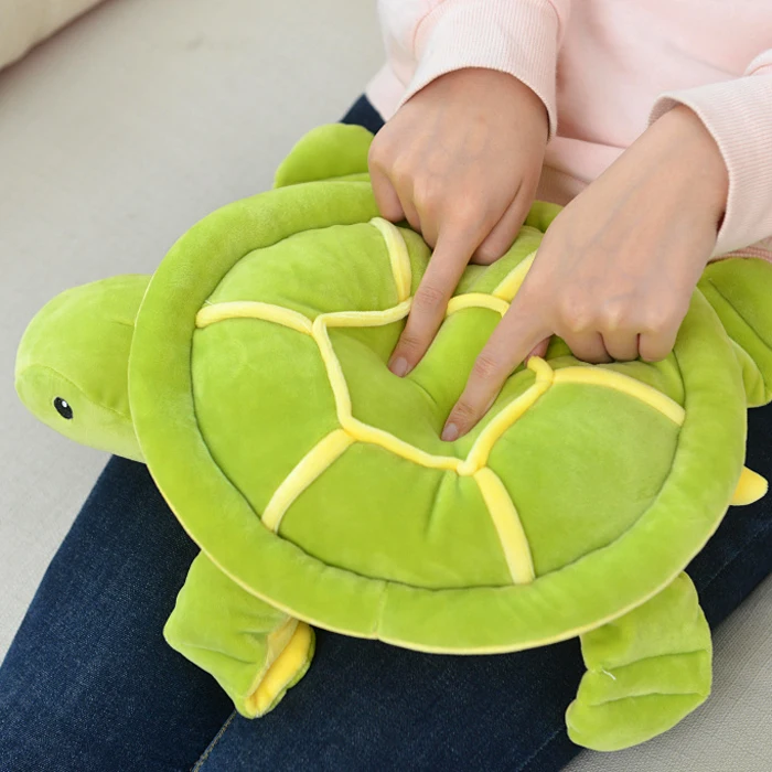Черепаха плюшевая игрушка Подушка напольная Подушка-коврик гигантский плюшевый