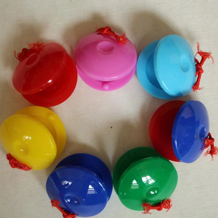 Деревянный перкуссионный инструмент деревянный кастагнетт для обучения детей