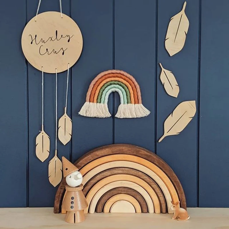 Room Rainbow Hanging Decoration Wall Decor Scandinavian Accessories | Дом и сад
