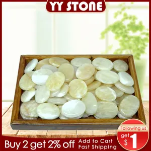 Камни для массажа, нефритовые, 3x4cmSpa, камень из натуральной лавы, 10 шт., массаж пальцев ног