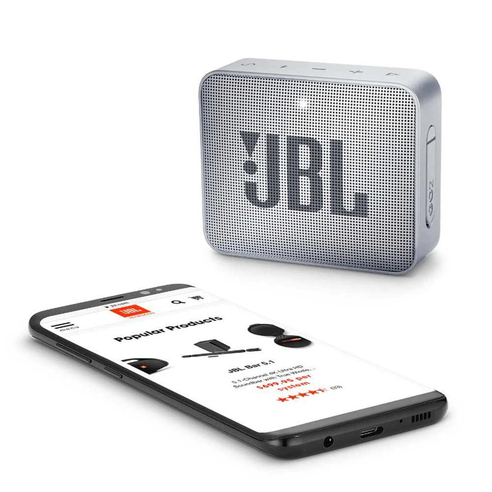 Bluetooth-динамик JBL GO 2 беспроводной портативный водонепроницаемый мини-сабвуфер Harman