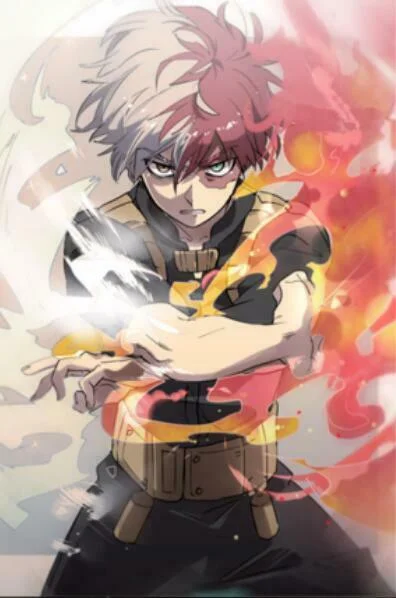 

Плакат шёлковый с мотивом аниме «Моя геройская Академия», 24 х36 дюйма