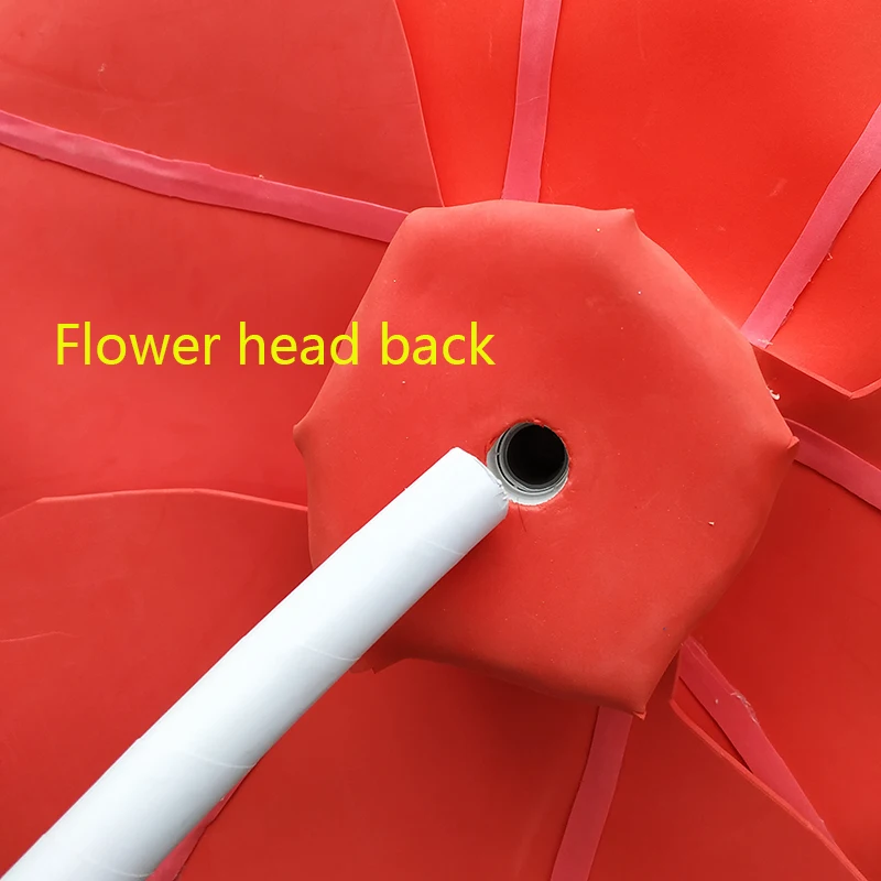 Гигантские искусственные маки большой цветок из пенополиэтилена витрина