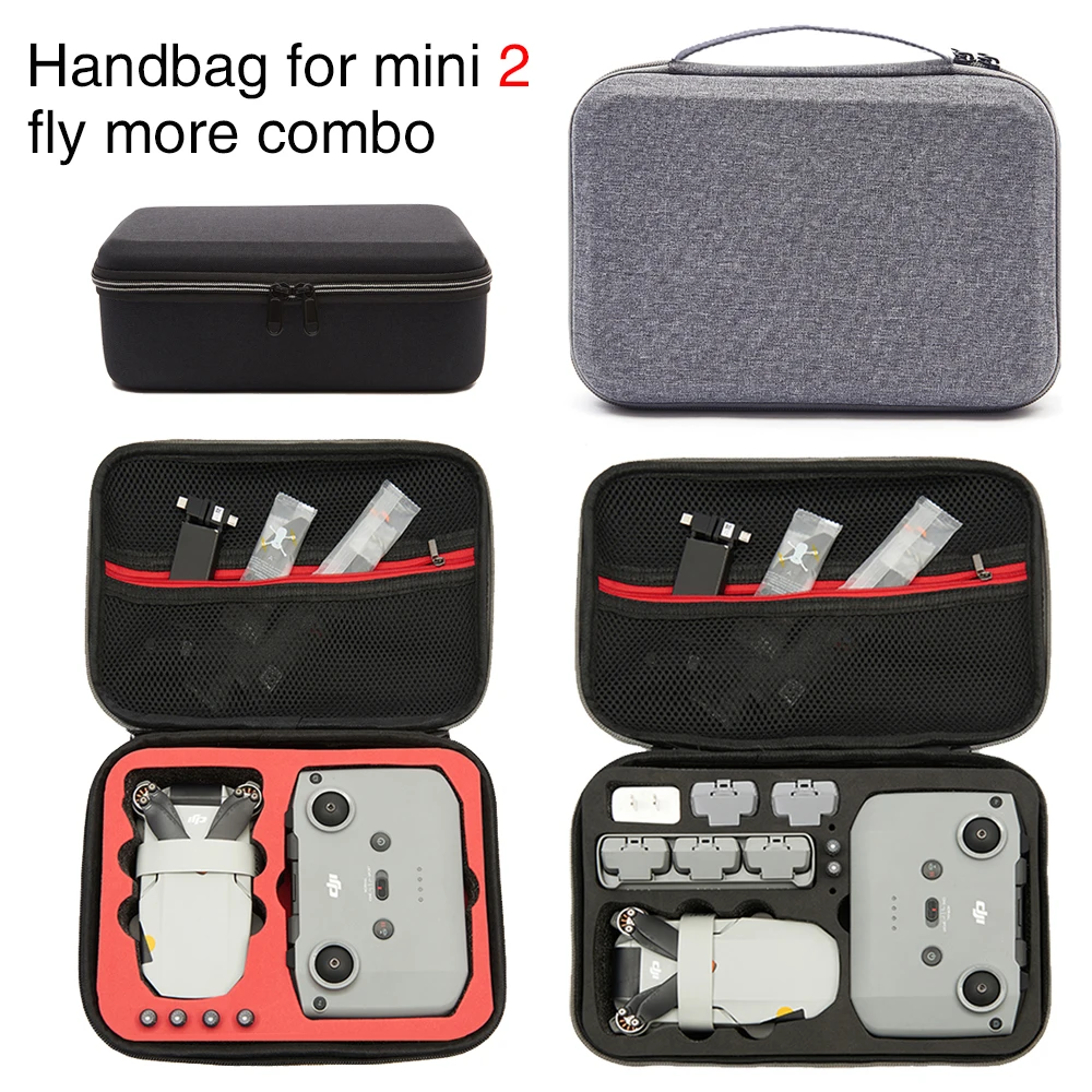 Чехол для переноски DJI Mavic Mini 2 дорожная сумка дрона с управлением аккумулятором