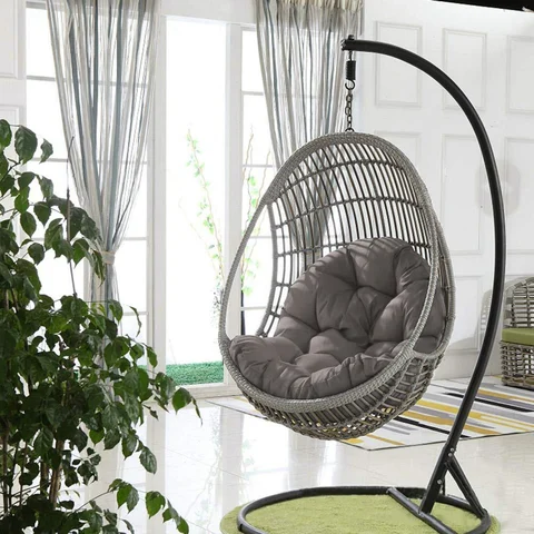 Новое кресло-гамак, кресло в форме яйца, подушка для сада, уличное кресло-качели, подвесное кресло