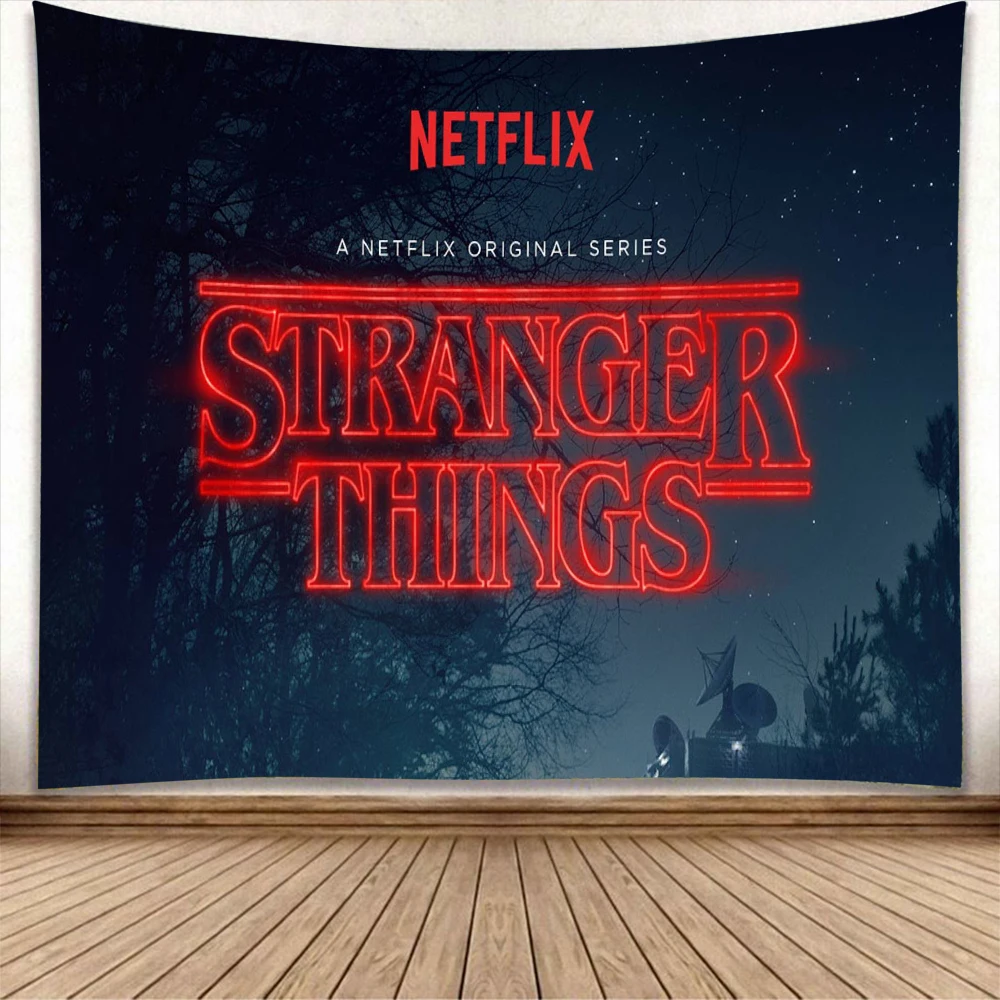 Настенный подвесной гобелен С КАКТУСОМ Stranger Thing Salexei суккуленты ковер одеяло