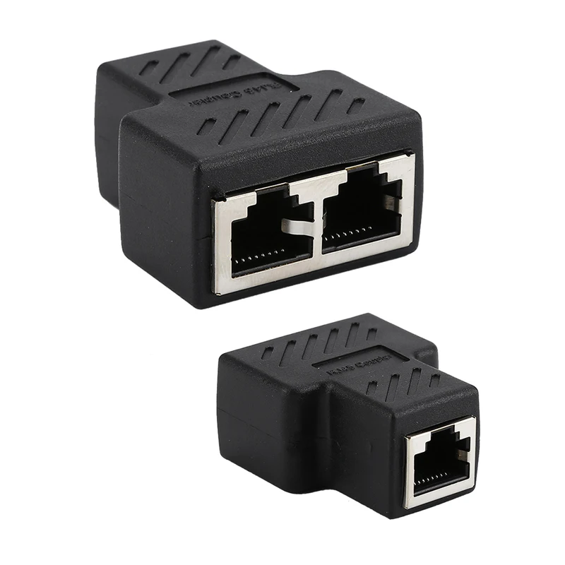 Сетевой кабель RJ45 для ноутбука и ПК от 1 до 2 выходов LAN Ethernet сетевой адаптер разъём