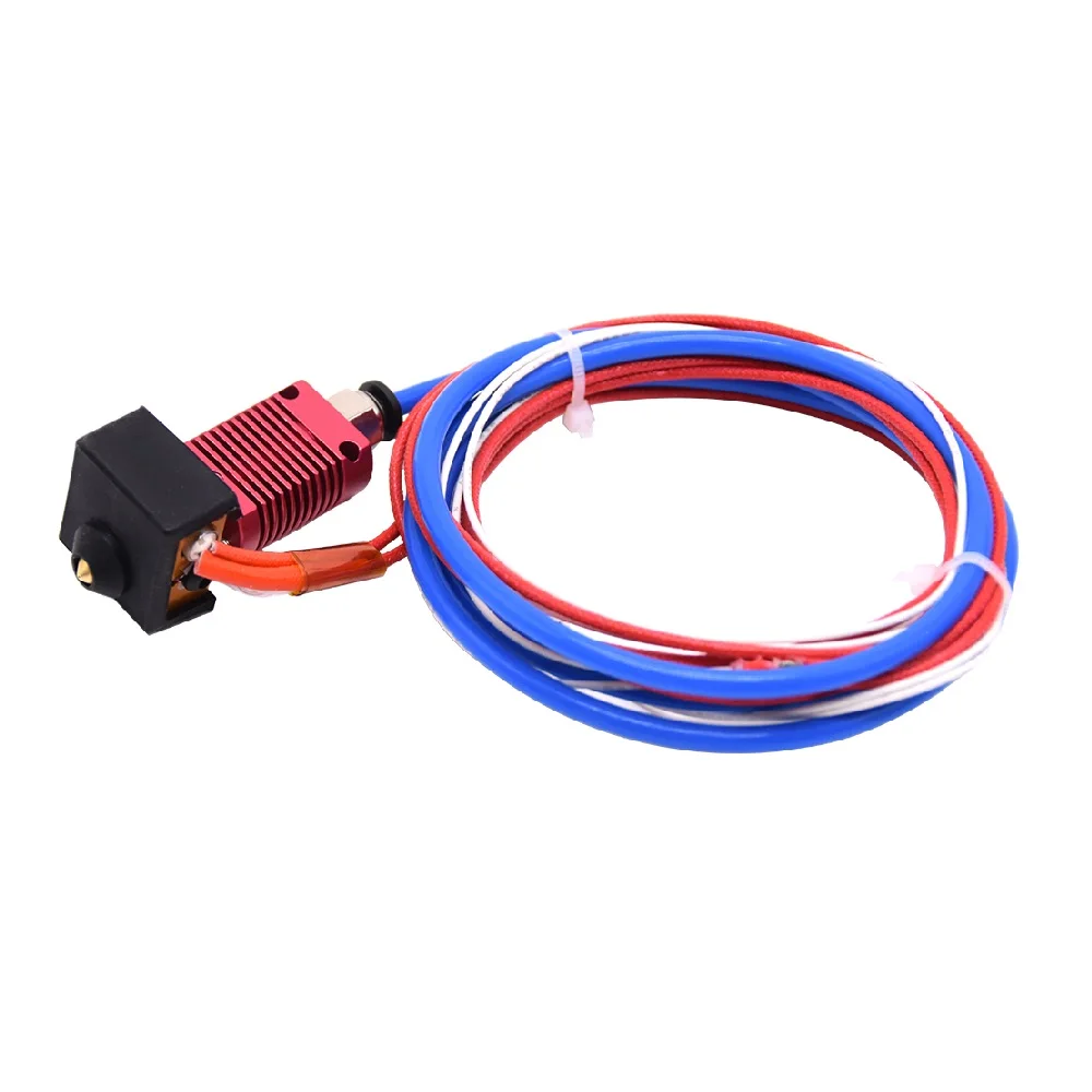 OllyMurs Printer Ender-3 V2 Hotend Extruder Kit Aluminum Heat Block with Heater Thermistor for CREALITY Ender-3/3PRO/3V2 Printer OllyMurs Printer Ender-3 V2 Hotend Extruder Kit Aluminum Heat Block with Heater Thermistor for CREALITY Ender-3/3PRO/3V2 Printer