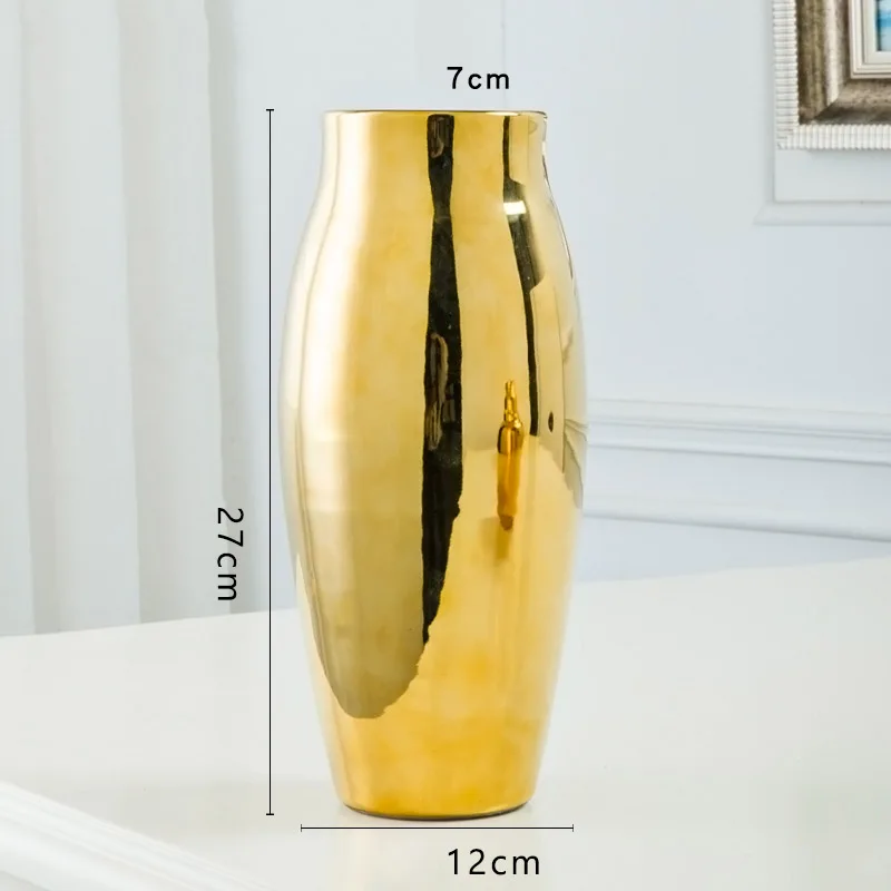 3 шт. Европейский роскошный дом гостиная мягкие украшения золотой керамическая