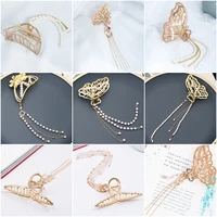 chinese hair accessories for women chinese hairpin with pendant wedding hair accessories winter butterfly clip for girls