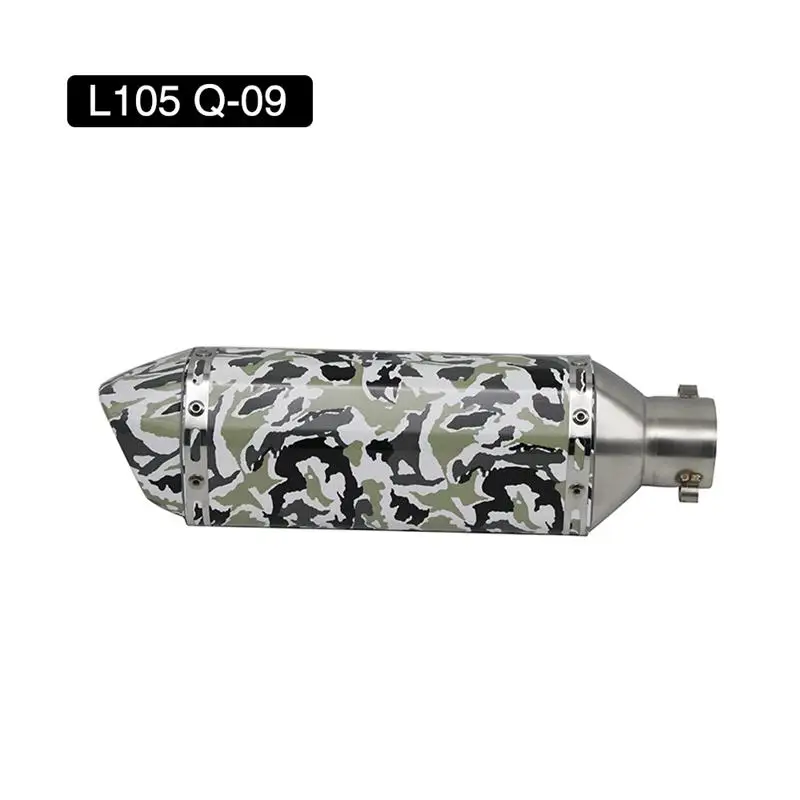 09 Scl moto s-51 мм moto rcycle выхлопная труба akrapovic с DB Killer moto Escape Slip-on для Yamaha для Honda Для Kawasaki KTM для езды - Цвет: 09