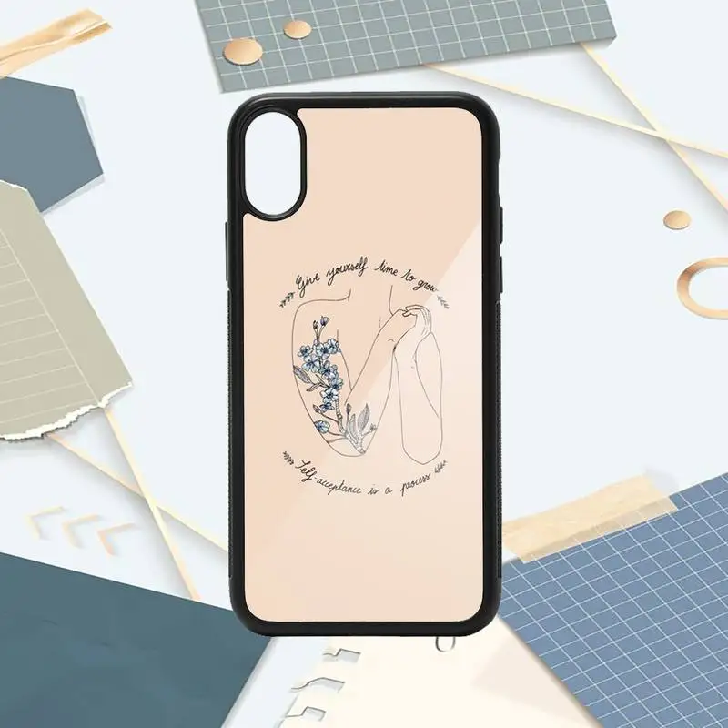 

Great Aesthetic Flower art Phone Case PC for iPhone 11 12 pro XS MAX 8 7 6 6S Plus X 5S SE 2020 XR