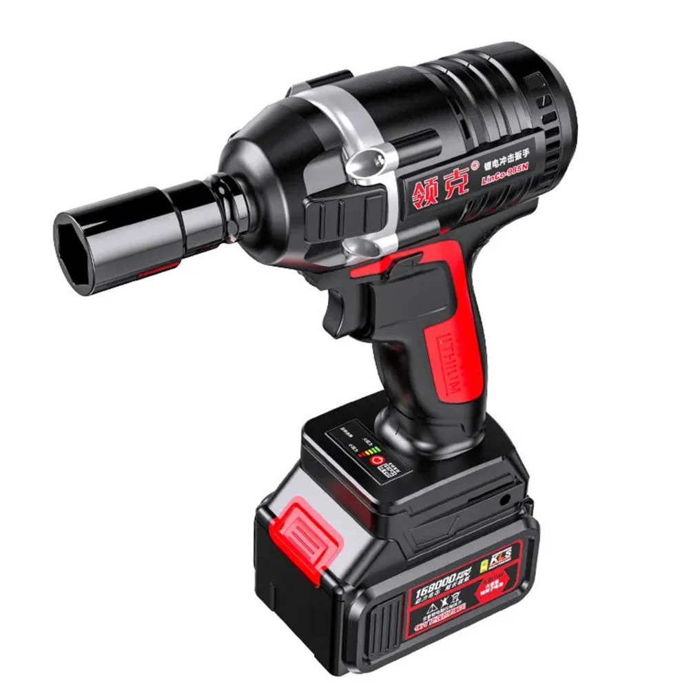 

Brushless wrench, large torque impact, automobile repair sleeve air gun, metal wall plate