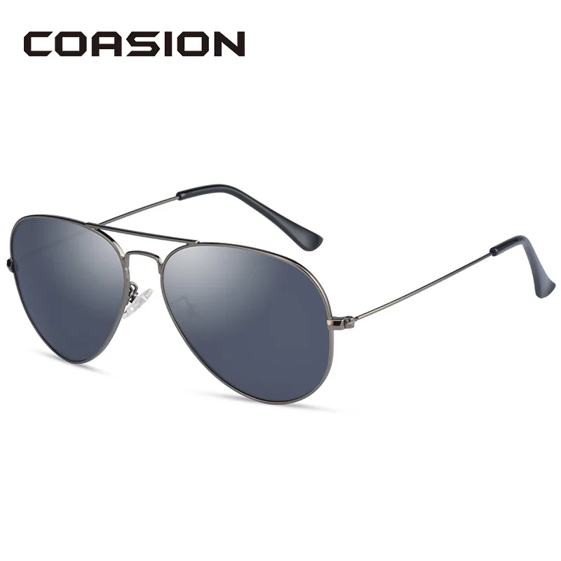 Классические поляризационные солнцезащитные очки авиаторы COASION 58 мм для мужчин и