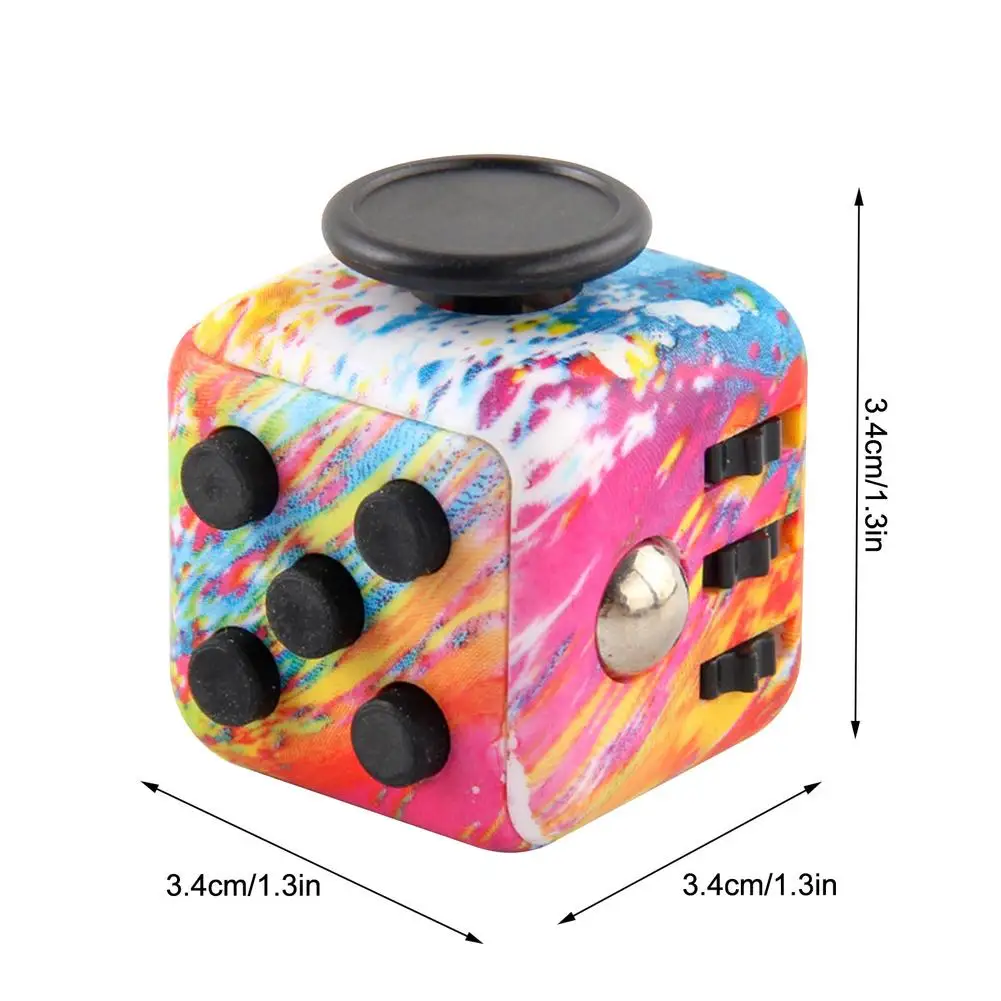 

New Sale Decompression Toy Click Ball Cube Toy Magic Cube Square Puzzle Toys Funny Relieve Stress Cube For Children Teen Adult