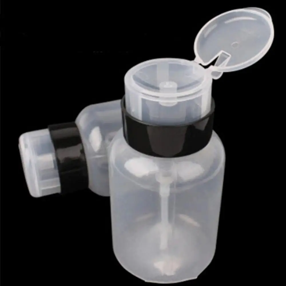 

Pump Dispenser Bottle Nail Art Acetone Polish Makeup Remover Manicure Tool
