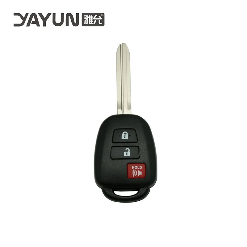 

5 шт. для toyota 2 + 1 кнопочный Uncut TR47 пустое лезвие ключа FCC ID HYQ12BDM/GQ4-52T/HYQ12BDP TOY43 Чехол для автомобильного ключа дистанционного управления