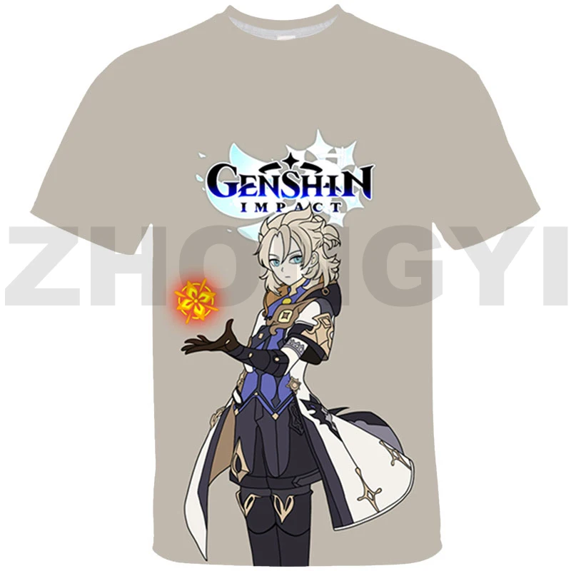 

Genshin Impact Tshirt Women Kids Tee 3D Printed Anime Oversized T-shirt Tops Teenager Genshin Streetwear Kawaii T Shirt Female