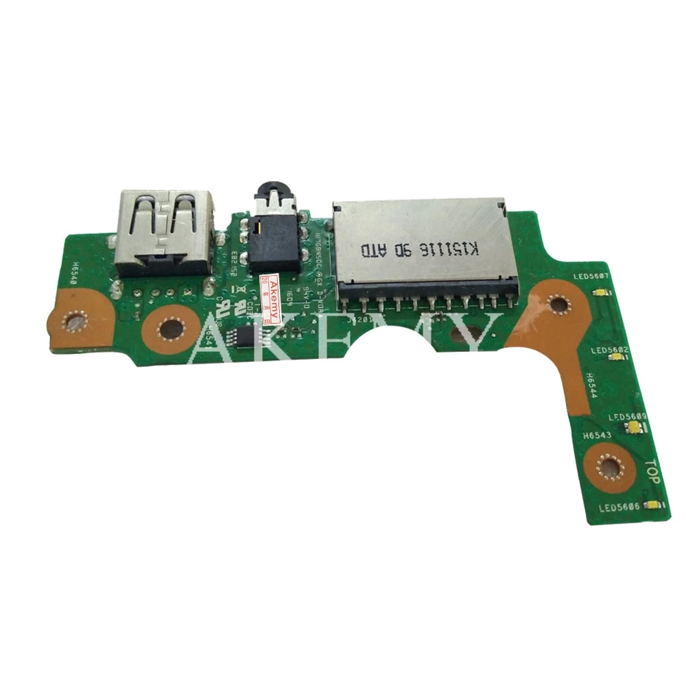 X556UJ REV: 3 1 REV 2 0 HDD/USB плата для For Asus X556U X555UJ X556UV X556UB жесткий диск 100% протестированная