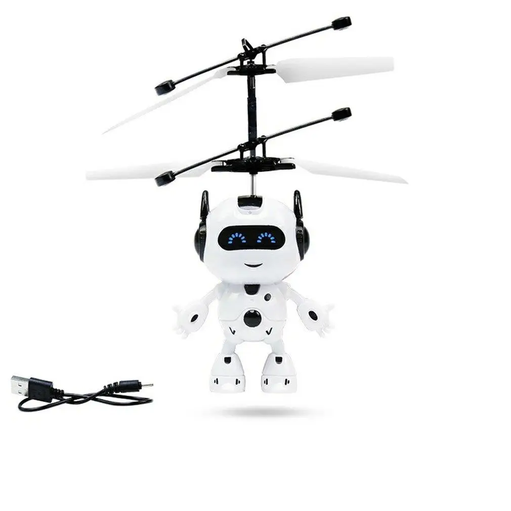 

Intelligent Luminous Induction Flying Toy Hands And Brains Ability Training Light Posture Induction Aircraft