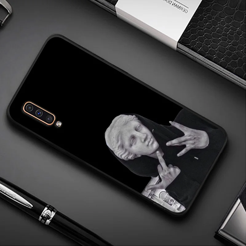 

Art David Statue Phone Case For Samsung Galaxy A5 A3 A7 A8 A9 A6 Plus A510 A310 A320 A520 A720 A530 A750 Black Soft Fundas