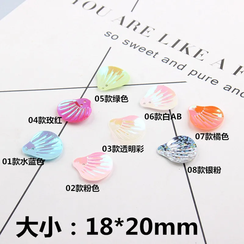 Rayon sequins Earrings pendant pieces DIY accessories materials Korea personality with hole 120 | Украшения и аксессуары