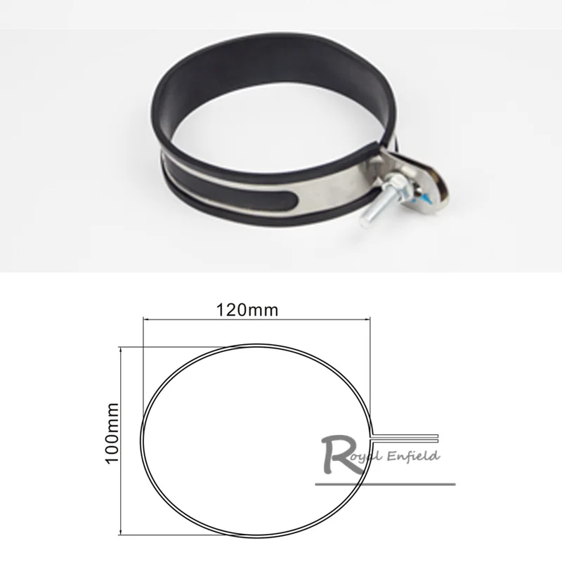 Для Yoshimura мотоцикл GP выхлопная труба глушитель Escape углеродное волокно держатель зажим фиксированное кольцо Поддержка кронштейн фиксированный круг