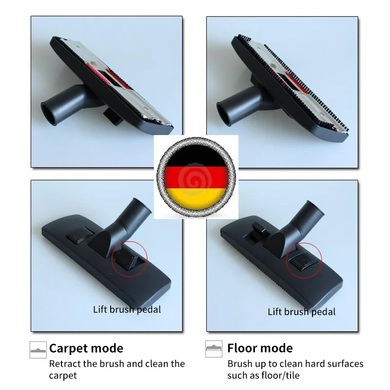 

Replacement Carpet Floor Brush Head for 35mm Universal Vacuum Cleaner Parts Attachment Dust Brush Tool Vacuum Cleaning Tools