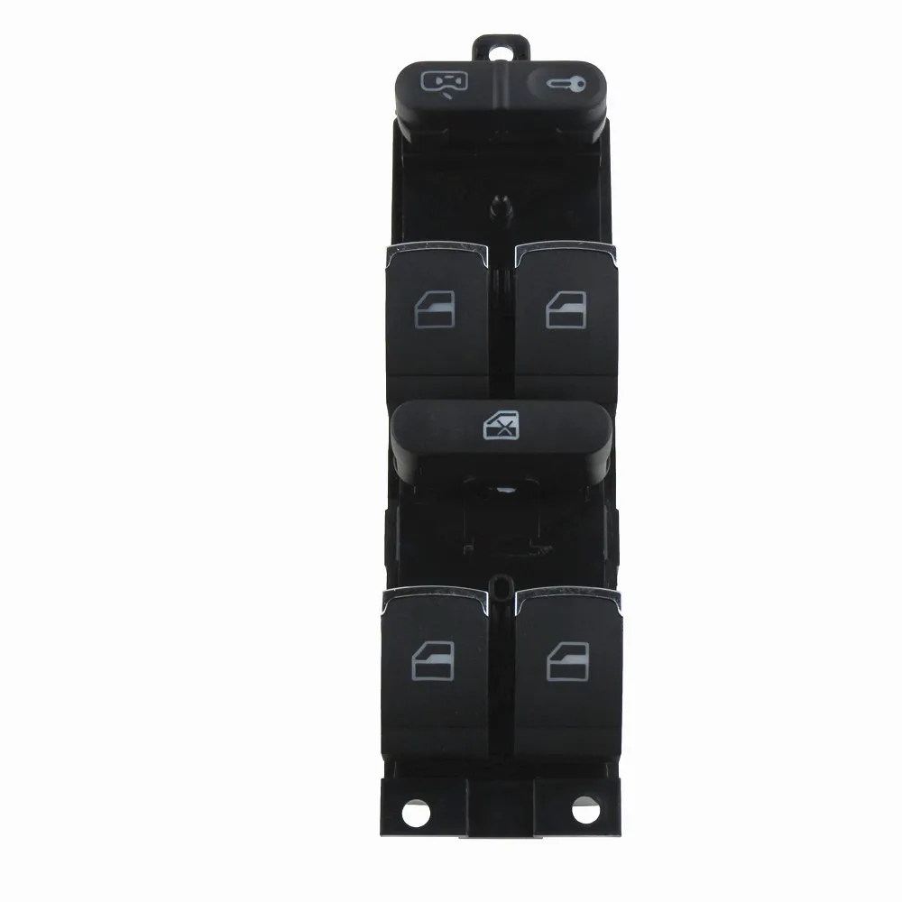 

Chrome Master Window Controller Switch For VW Jetta Golf GTI MK4 Passat B5 Driver Side 3BD959857 3BD 959 857 1998-2005