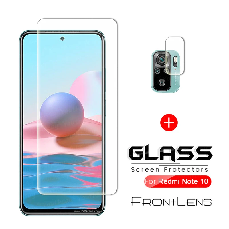Защитное стекло для Xiaomi Redmi Note 10 закаленное камеры Pro 9 9A 9C|Защитные стёкла и плёнки