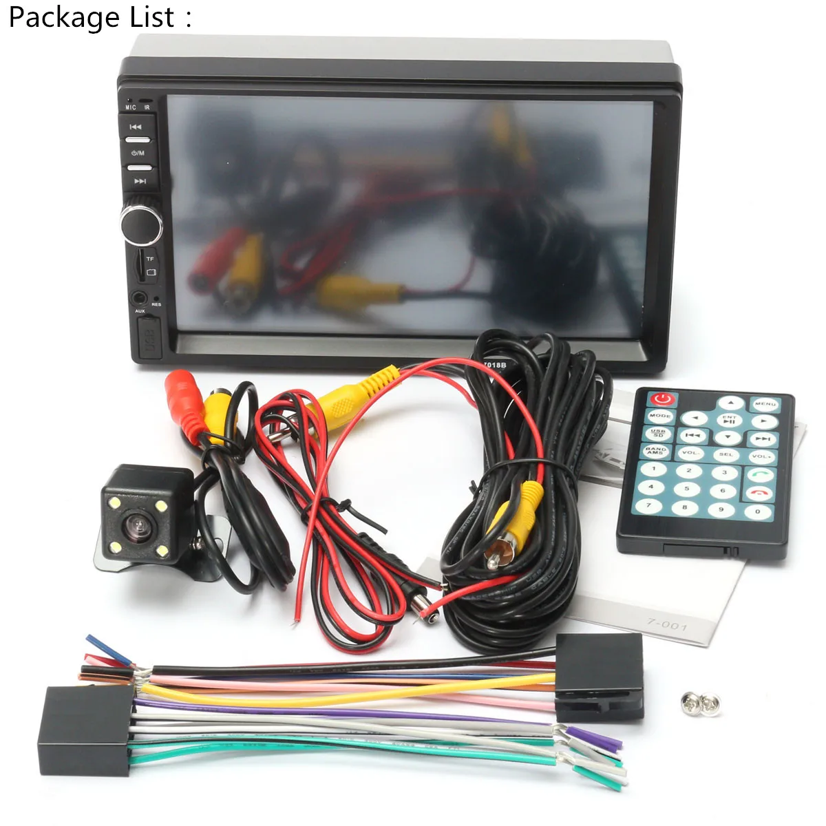 

2 din Car Radio Player 7" HD MP5 Touch Screen Digital Display bluetooth Multimedia USB Autoradio Car Backup Monitor Auto Radio