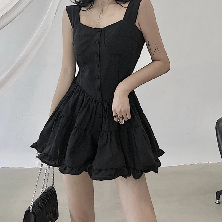 Летнее Новое Женское платье с v образным вырезом и высокой талией повседневные