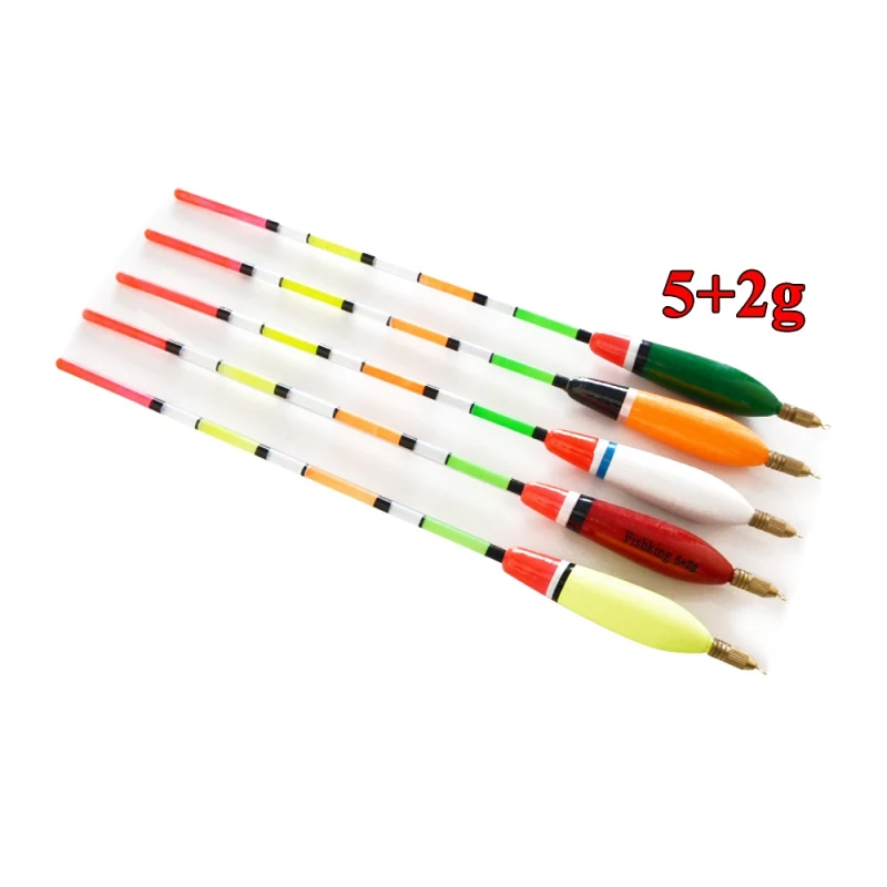 5 Pcs/Set Fishing Float high quality Balsa Wooden intensity durable Floating Drift Vertical Buoy Accessory | Спорт и развлечения