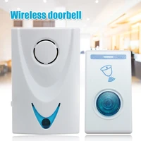 doorbell wireless anti interference wall mounted home door ring bell security access control system dq drop