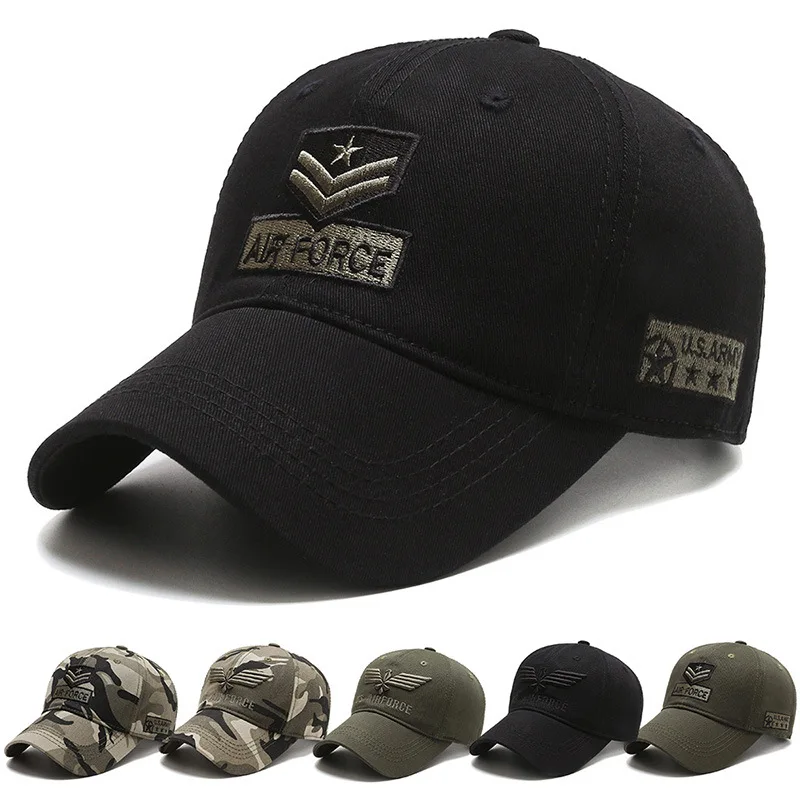 

Kagenmo Spring And Summer Leisure Baseball Cap Camouflage Army Sun Hat Outdoor Breathable Adjustable Sports Sunhat