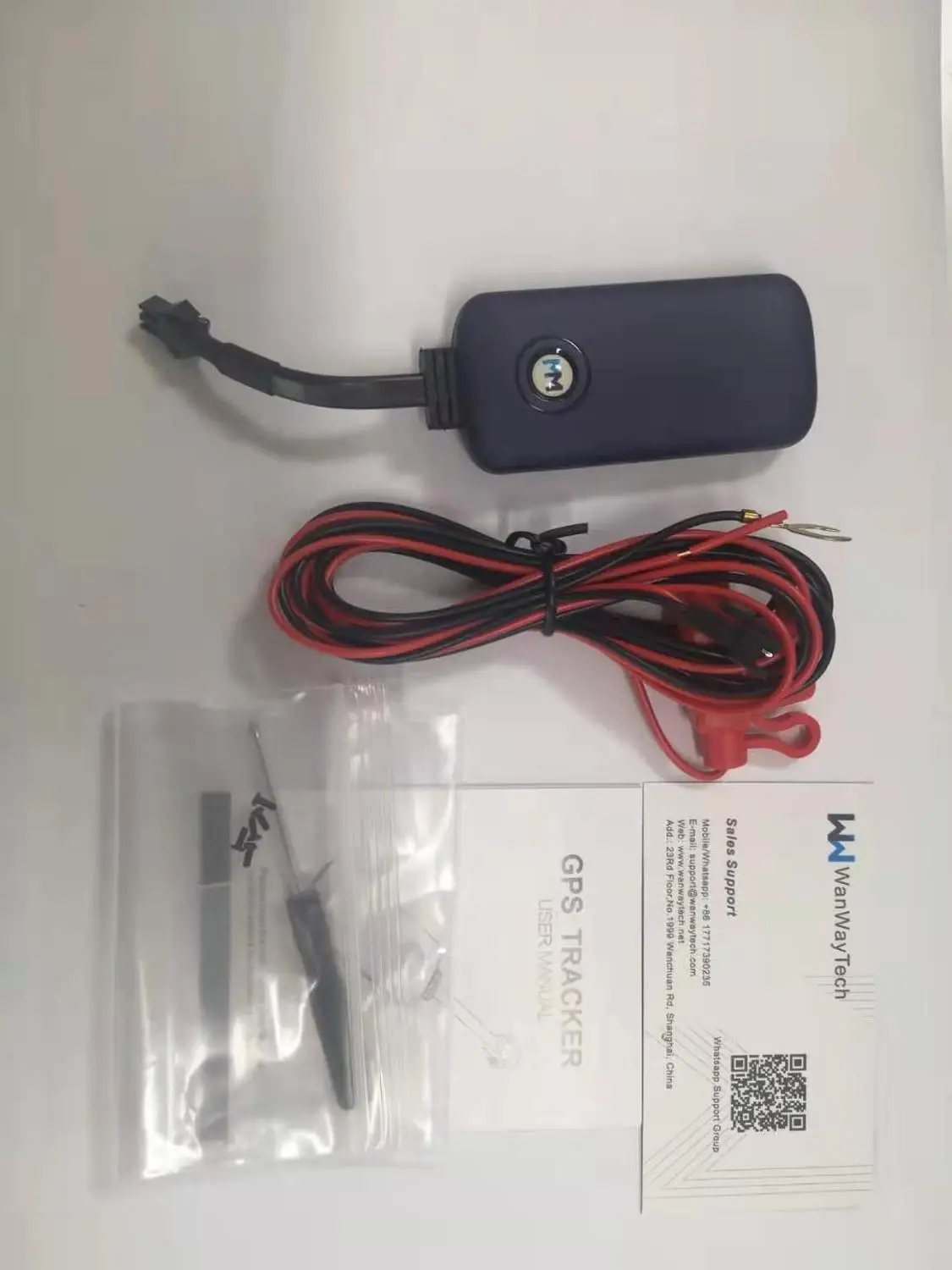 device WanWayTech водонепроницаемый GPS трекер G19 мини треккер для автомобиля - Цвет: device