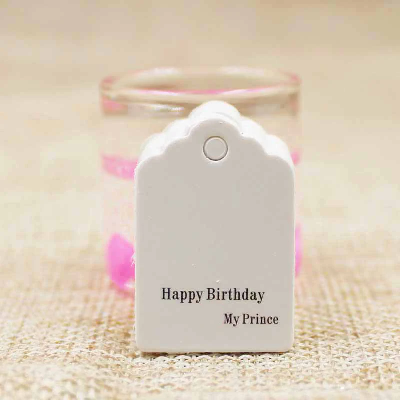 100 шт. бумажные подвески для упаковки цветов и косметики | Дом сад