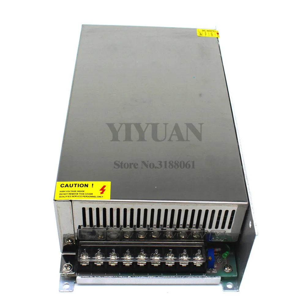 Импульсный источник питания трансформатор постоянного тока 80 в 15A 1200 Вт 220 В 110 AC