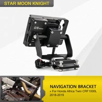 for honda africa twin crf1000l 2018 2019 crf 1000 l motorcycle front phone stand holder phone gps navigaton plate bracket