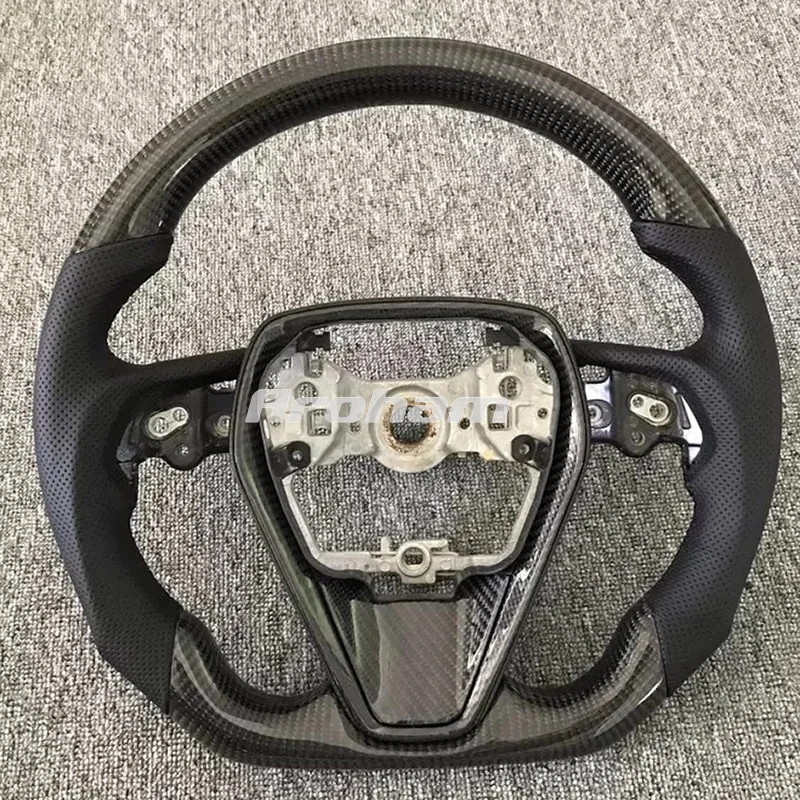 Руль из углеродного волокна для Toyota RAV4 AX50 Corolla G12 Axio Altis Camry Xv70 Avalon 2019 2020 2021 |