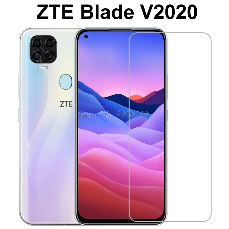 Закаленное стекло ZTE Blade V2020 9H Высококачественная защитная пленка Защитное для