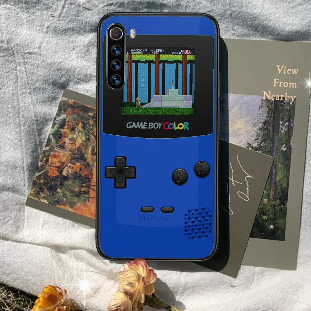 

Game console Phone Case For XIAOMI Redmi Note 5 7 8 T 9 6A 7A 8A 9S K 20 30 Pro black Funda 3D Cell Silicone Back Painting Prime