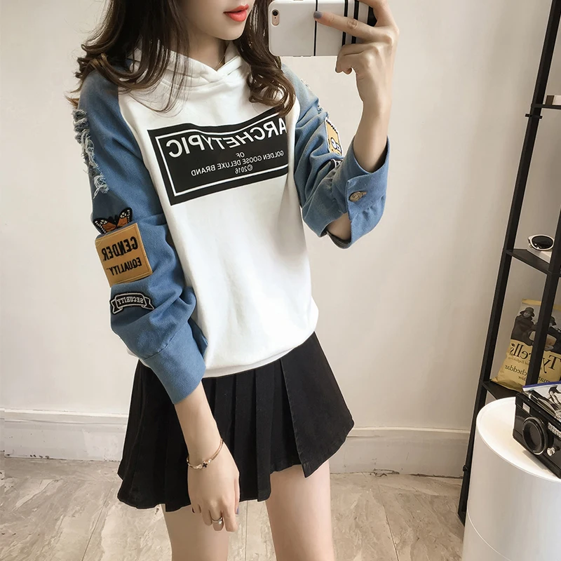 Весенняя модная повседневная одежда для беременных 2021 лоскутный - Цена: 1 824,34 руб.