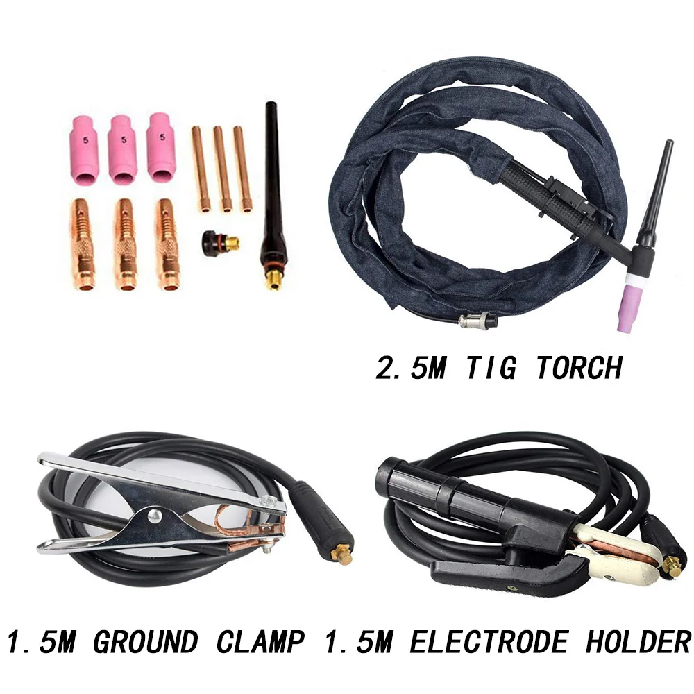 TSE200G AC / DC инвертор TIG MMA сварочный аппарат может сварить алюминий нержавеющую