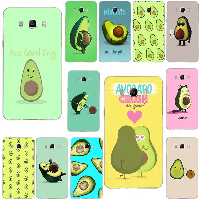Чехол для телефона из ТПУ с изображением авокадо фруктов Samsung Galaxy J1 Mini J2 J3 J4 J5 J6 J7 J8