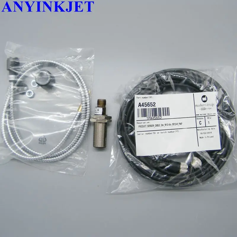 Для Imaje 9020 кабель датчика A45652 для 3 5 м M12connector-4f M12-4M PNP 9040 S8 принтер | Компьютеры и