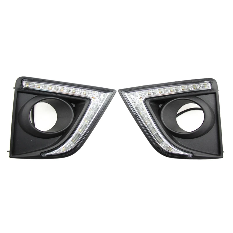 

2Pcs for Toyota New Corolla 2016 Corolla Fangs Led Daytime Running Lights Fog Lights Modification