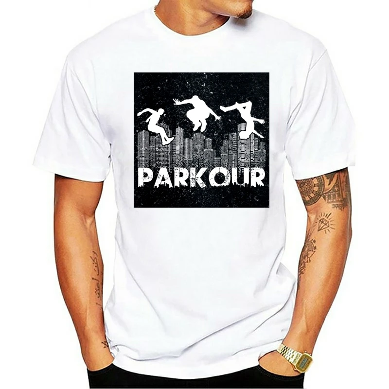 

Parkour's Current Concept Style Is The summer's S-5XL New Style Of Solid Color Patterned Figures 2021 T-shirt